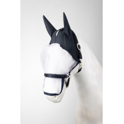 Licol avec masque anti-mouches Horze Paso Fino Ouverture Bleu marine Licol avec masque anti-mouches Horze Paso Fino Ouverture Bleu marine
