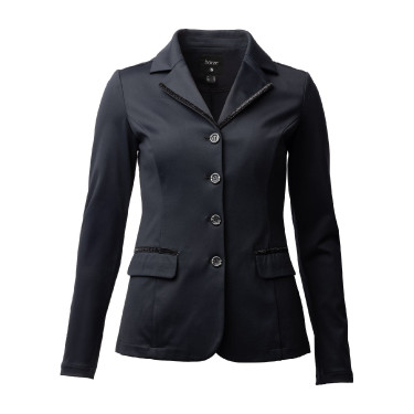 Veste de concours Horze Ada à paillettes femme Noir