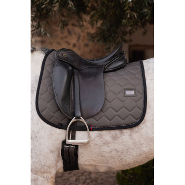 Tapis de selle dressage Onyx B Vertigo Chimère Gris Tapis de selle dressage Onyx B Vertigo Chimère Gris