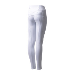Pantalon d'équitation Horze Mira enfant fond intégral Blanc brillant Pantalon d'équitation Horze Mira enfant fond intégral Blanc brillant