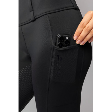 Legging Hybrid Horze Anya femme fullgrip Noir