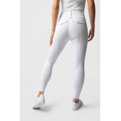 Legging Hybrid Horze Anya femme fullgrip Blanc brillant Legging Hybrid Horze Anya femme fullgrip Blanc brillant