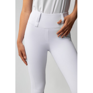 Legging Hybrid Horze Anya femme fullgrip Blanc brillant Legging Hybrid Horze Anya femme fullgrip Blanc brillant