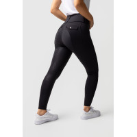 Legging Hybrid Horze Anya femme fullgrip Marine foncé Bleu