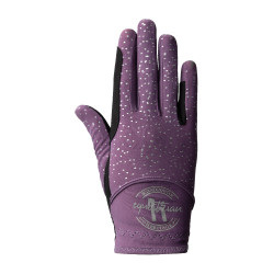 Gants Horze Fay JR Prune noire Violet
