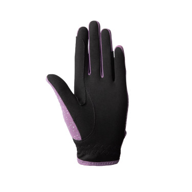 Gants Horze Fay JR Prune noire Violet