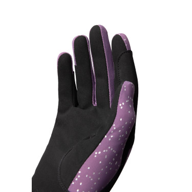Gants Horze Fay JR Prune noire Violet