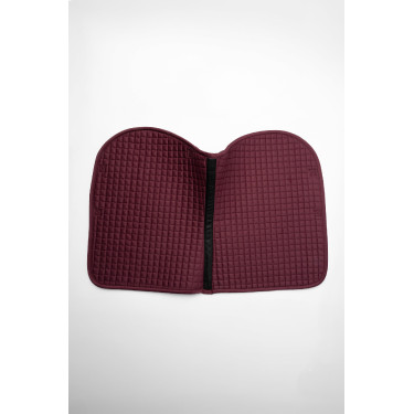 Tapis de selle Horze Exeter mixte Port royal Bordeaux Tapis de selle Horze Exeter mixte Port royal Bordeaux