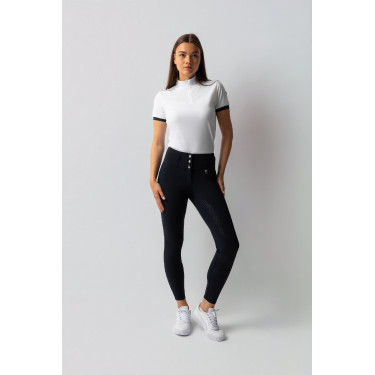 Pantalon d'équitation Horze Leonie fond intégral femme Marine foncé Bleu Pantalon d'équitation Horze Leonie fond intégral femme Marine foncé Bleu