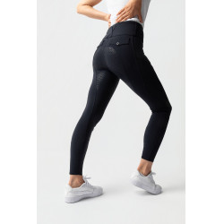 Pantalon d'équitation Horze Leonie fond intégral femme Marine foncé Bleu Pantalon d'équitation Horze Leonie fond intégral femme Marine foncé Bleu