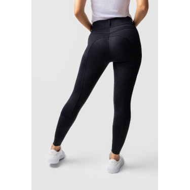 Pantalon d'équitation Horze Evelyn fond intégral femme Marine foncé Bleu Pantalon d'équitation Horze Evelyn fond intégral femme Marine foncé Bleu