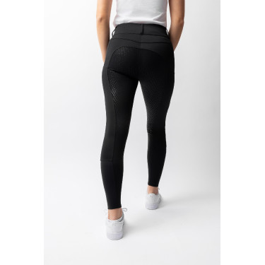 Pantalon d'équitation Horze Evelyn fond intégral femme Noir Pantalon d'équitation Horze Evelyn fond intégral femme Noir