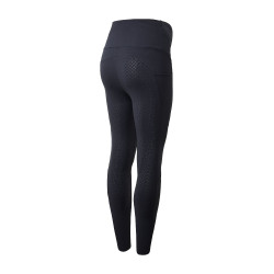 Legging de maternité Horze Ginny fond intégral grip poches téléphone Bleu marine