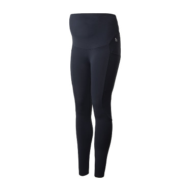 Legging de maternité Horze Ginny fond intégral grip poches téléphone Bleu marine