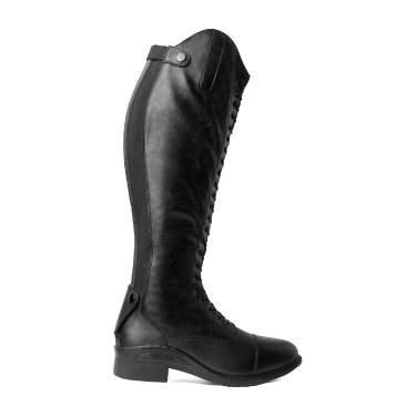 Bottes d'équitation Horze à lacets femme Noir