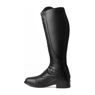 Bottes d'équitation Horze à lacets femme Noir
