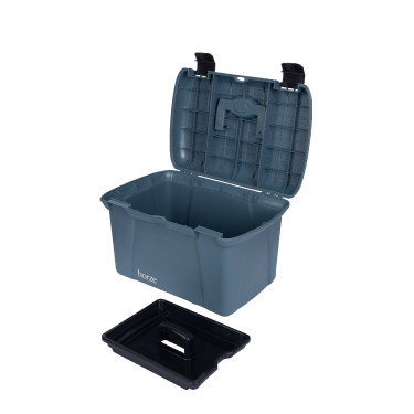 Boîte de pansage Horze Ouverture Bleu marine