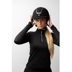 Casque d'équitation Solara II Horze Noir / noir
