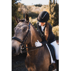 Casque d'équitation Solara II Horze Noir / noir