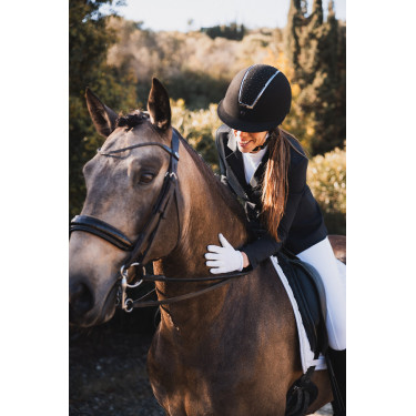 Casque d'équitation Solara II Horze Noir / noir