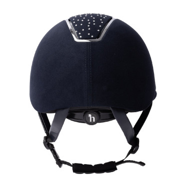 Casque d'équitation Solara II Horze Marine / blanc Bleu