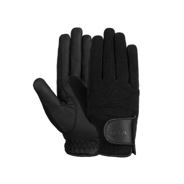 Gants d'équitation femme Horze Mayla Winter Noir Gants d'équitation femme Horze Mayla Winter Noir