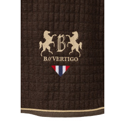 Couverture séchante B Vertigo High Altitude en mélange de laine Brun boue Beige Couverture séchante B Vertigo High Altitude en mélange de laine Brun boue Beige