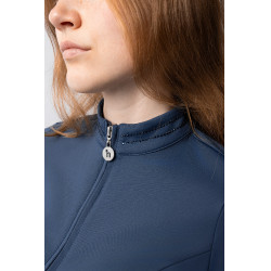 Chemise d'entraînement Horze Eloise Indigo vintage Bleu marine