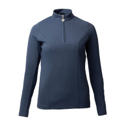 Chemise d'entraînement Horze Eloise Indigo vintage Bleu marine