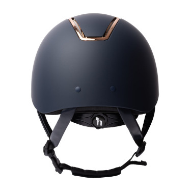 Casque Atmos Metallic II Horze Marine / rose gold Bleu marine