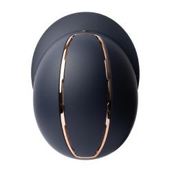 Casque Atmos Metallic II Horze Marine / rose gold Bleu marine