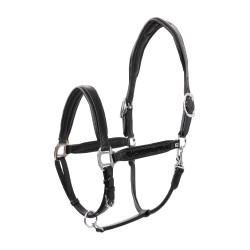Licol en cuir Horze Delémont Noir