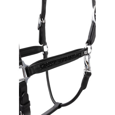 Licol en cuir Horze Delémont Noir