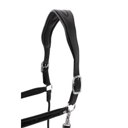 Licol en cuir Horze Delémont Noir