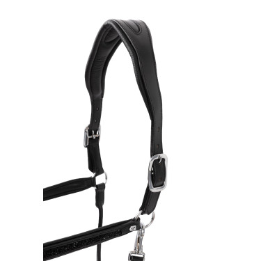 Licol en cuir Horze Delémont Noir