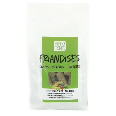 Bonbons pour chevaux Hippo-Tonic goût fruit et légumes Bonbons pour chevaux Hippo-Tonic goût fruit et légumes