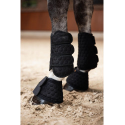 Guêtres de protection fermées Urban Vitality Horze Noir caviar