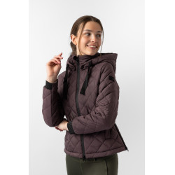 Doudoune femme Imelda Horze Fudge / marron bordeaux