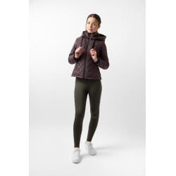 Doudoune femme Imelda Horze Fudge / marron bordeaux