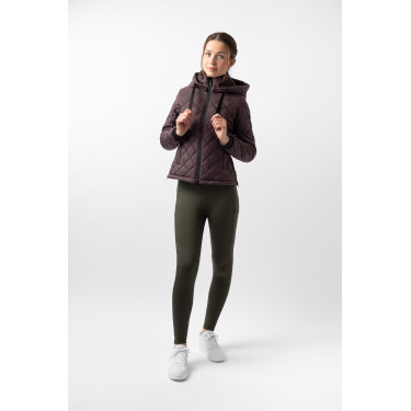 Doudoune femme Imelda Horze Fudge / marron bordeaux