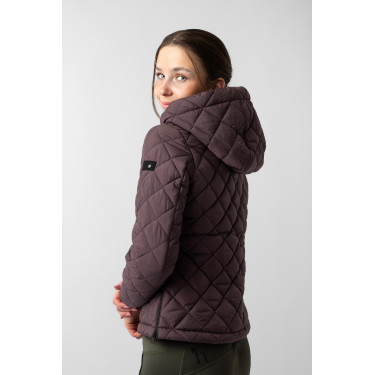 Doudoune femme Imelda Horze Fudge / marron bordeaux