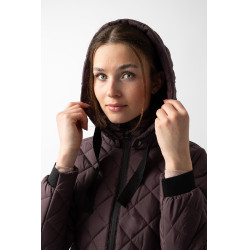 Doudoune femme Imelda Horze Fudge / marron bordeaux