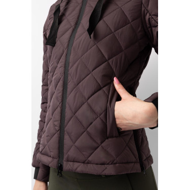 Doudoune femme Imelda Horze Fudge / marron bordeaux