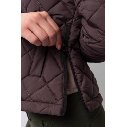 Doudoune femme Imelda Horze Fudge / marron bordeaux