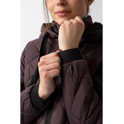 Doudoune femme Imelda Horze Fudge / marron bordeaux