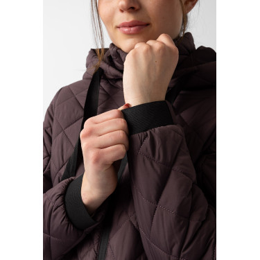 Doudoune femme Imelda Horze Fudge / marron bordeaux