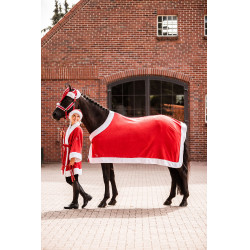 Couverture de Noël Horze Rouge