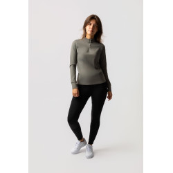 T-shirt d'entraînement thermique Isadora B Vertigo Basilic chaud Rose