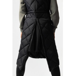 Doudoune longue sans manches rembourrée Gem B Vertigo Beauté noir