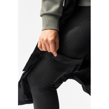 Doudoune longue sans manches rembourrée Gem B Vertigo Beauté noir
